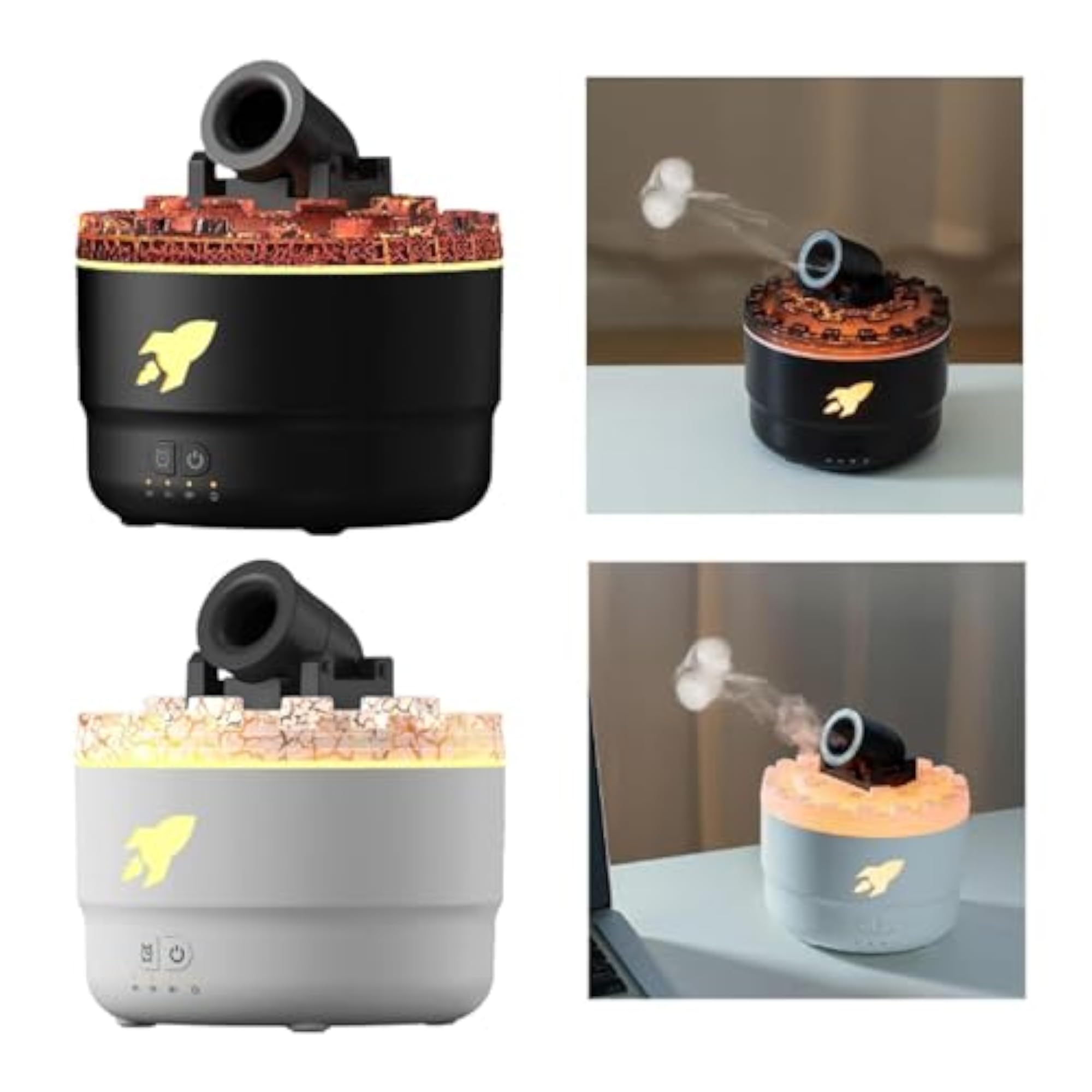 Essential Diffuser Compact with 7 Colors Lighting Night Light